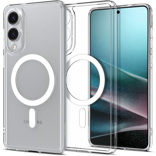 Etui SPIGEN Ultra Hybrid MagSafe do Samsung Galaxy S25 Edge Przeroczysto-biały