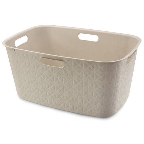 Kosz na pranie CURVER Softex 45L Kremowy