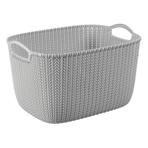 Koszyk CURVER Knit L 82025 Szary