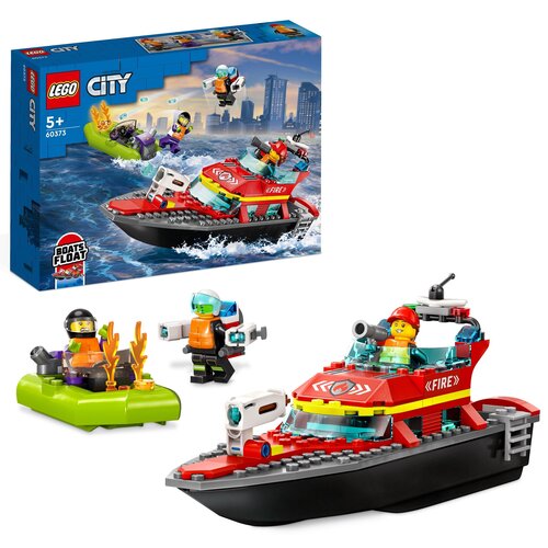 LEGO 60373 City Łódź strażacka