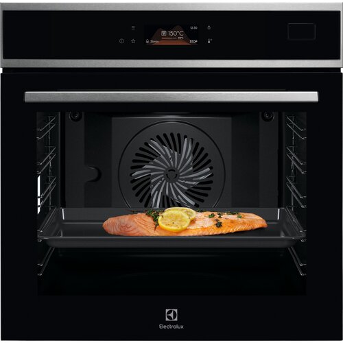 Piekarnik ELECTROLUX EOB8S38X 800 MealAssist SteamPro Elektryczny parowy Czarno-stalowy A++