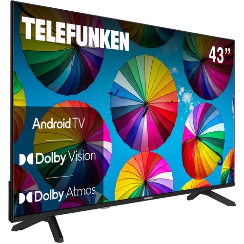 Telewizor TELEFUNKEN TFL-43AEU2000 43" LED 4K Android TV Dolby Vision Dolby Atmos HDMI 2.1