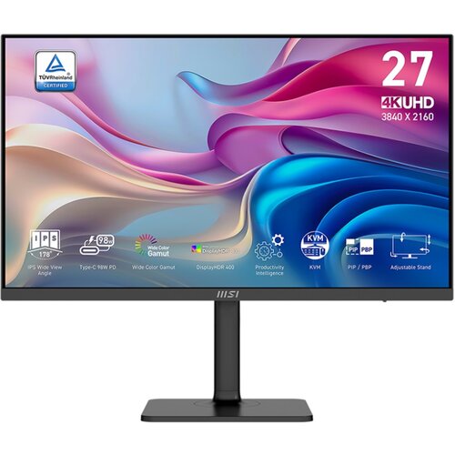 Monitor MSI MODERN MD272UPHG 27" 3840x2160px IPS 4 ms [GtG]