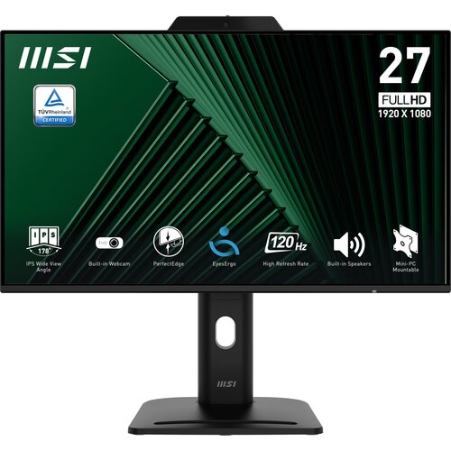 Monitor MSI Pro MP272PMG 27" 1920x1080px IPS 120Hz 1 ms [MPRT]