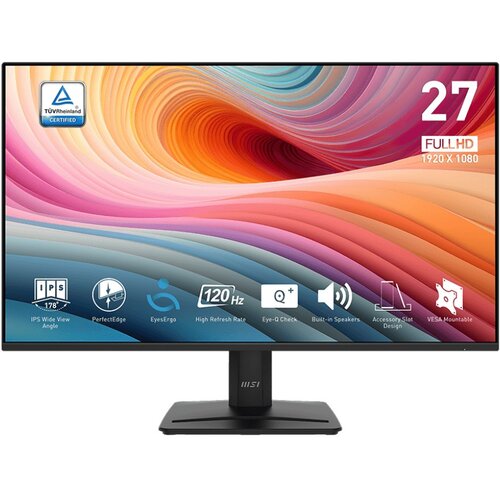 Monitor MSI Pro MP275 E2 27" 1920x1080px IPS 120Hz 1 ms [MPRT]