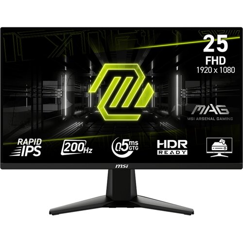 Monitor MSI MAG 255F E20 24.5" 1920x1080px IPS 200Hz 0.5 ms [GTG]