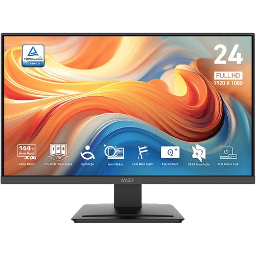 Monitor MSI PRO MP243L E14 23.8" 1920x1080px IPS 144Hz 1 ms [MPRT]