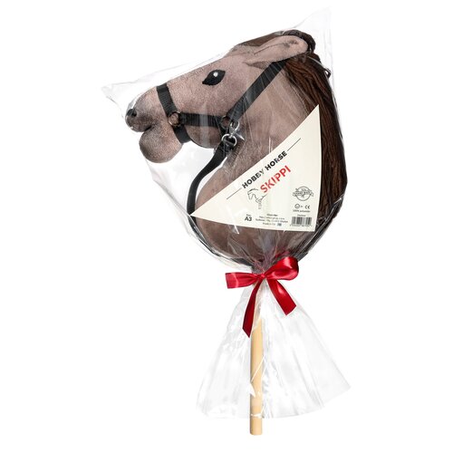 Koń na kiju SKIPPI Hobby Horse GAD02985 A3 Kasztanowy