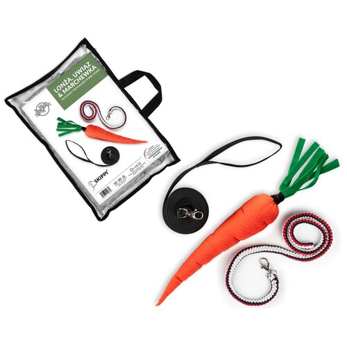 Akcesoria SKIPPI Hobby Horse Lonża uwiąż i marchewka GAD03055