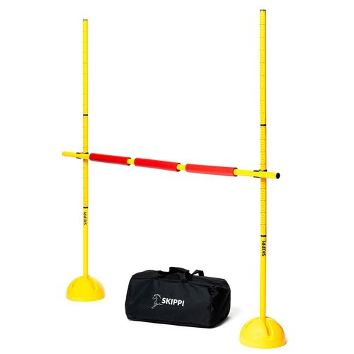 Przeszkoda do skakania SKIPPI Hobby Horse GAD03005 Żółto-czerwony