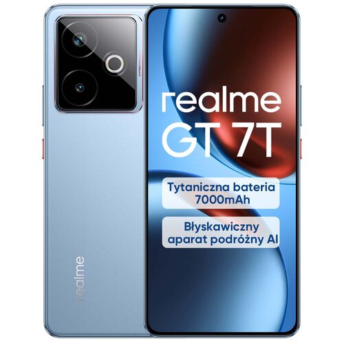 Smartfon REALME GT 7T 5G 12/512GB 6.78" 120Hz Niebieski