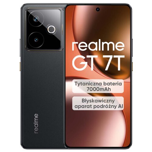 Smartfon REALME GT 7T 5G 12/512GB 6.78" 120Hz Czarny