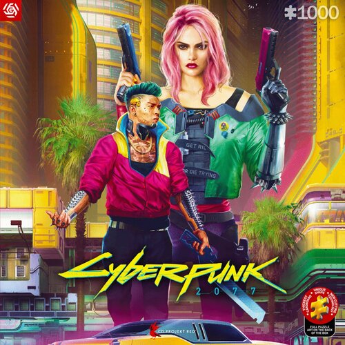 Puzzle GOOD LOOT Gaming Cyberpunk 2077 Kitsch Style (1000 elementów)