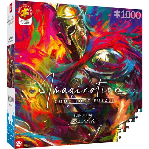 Puzzle CENEGA Imagination Blend Cota Iliryjski wojownik (1000 elementów)