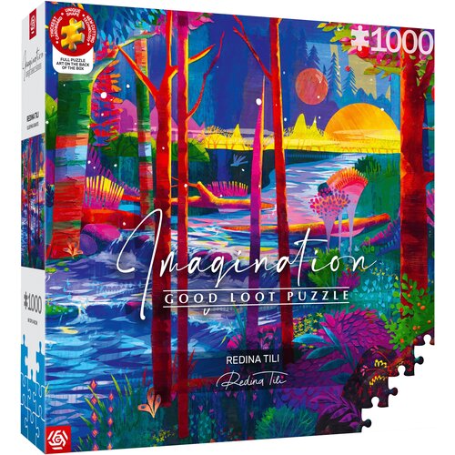 Puzzle CENEGA Imagination Redina Tili Śpiące olbrzymy (1000 elementów)