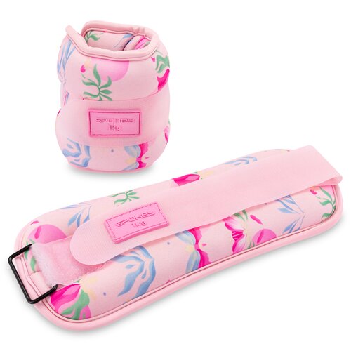 Obciążniki na ręce i kostki SPOKEY The Bloom Form (2 x 1 kg)