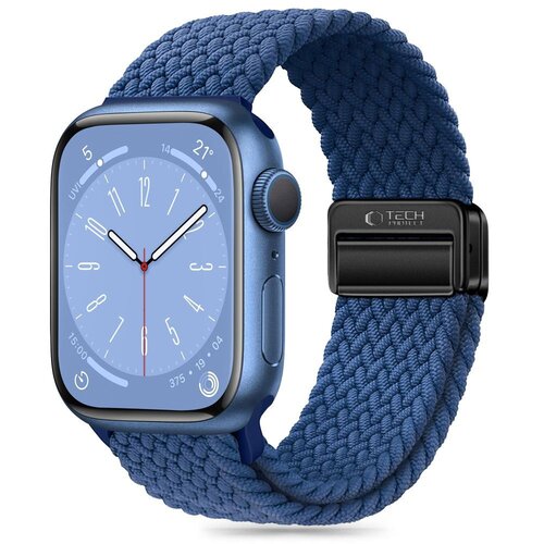 Pasek TECH-PROTECT NylonMag do Apple Watch 6/7/8/9/10/SE (40/41/42 mm) Niebieski