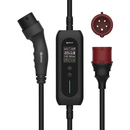 Ładowarka do samochodu elektrycznego PLATINET EV_PPCW5M22 22KW Czarny