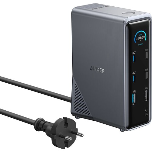Hub ANKER A83B63A1 14w1 USB Typu C, Aktywny