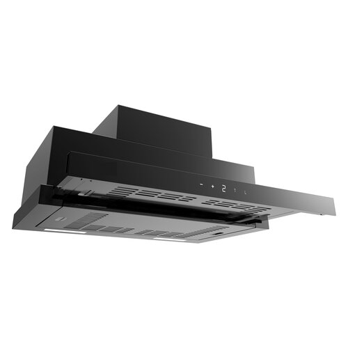 Okap VDB Vector PRO 90 Czarny 796m3/h 61dB klasa B