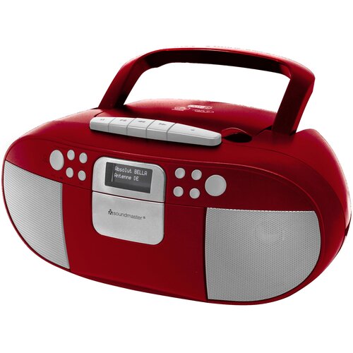 Radioodtwarzacz SOUNDMASTER SCD7800RO Bluetooth Czerwony