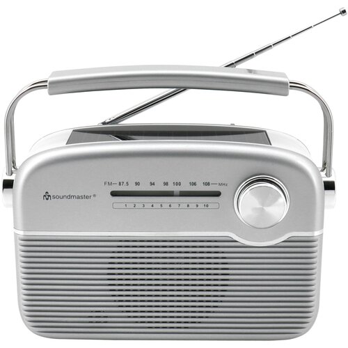 Radio SOUNDMASTER TR480BE Analogowe Przenośne Srebrny