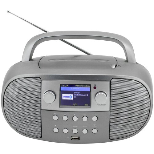 Radioodtwarzacz SOUNDMASTER SCD7600TI Bluetooth Srebrny