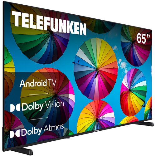 Telewizor TELEFUNKEN TFL-65AEU2000 65" LED 4K Android TV Dolby Vision Dolby Atmos HDMI 2.1