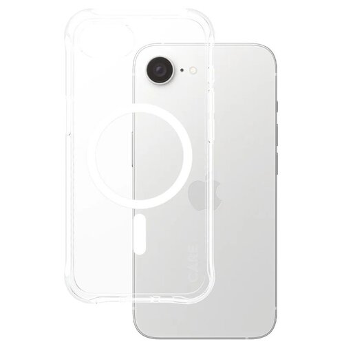 Etui PANZERGLASS Care Fashion MagSafe do Apple iPhone 16e Przezroczysty