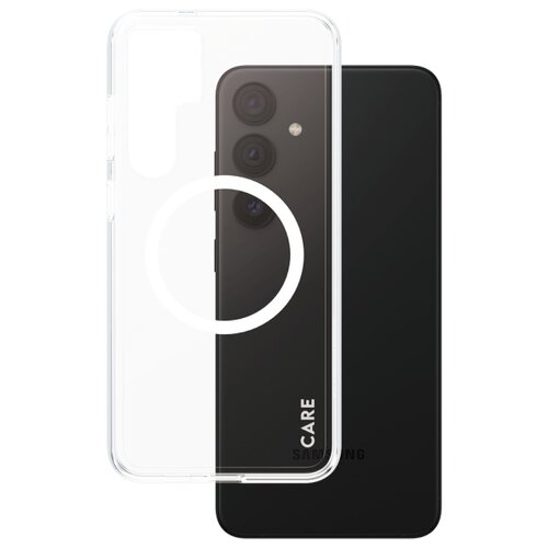 Etui PANZERGLASS Care Flagship Qi Case do Samsung Galaxy S24+ Przezroczysto-biały