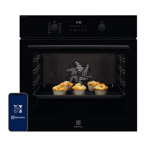 Piekarnik ELECTROLUX LOD6C77WZ SteamBake Elektyczny parowy Czarny A+