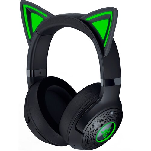 Słuchawki RAZER Kraken Kitty V2 BT Bezprzewodowe, Nauszne, Dźwięk przestrzenny Czarny