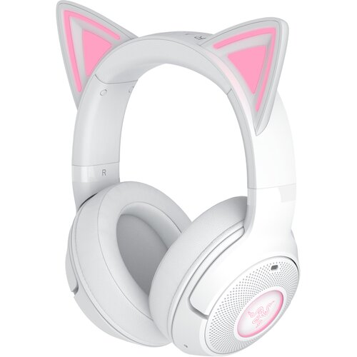 Słuchawki RAZER Kraken Kitty V2 BT Bezprzewodowe, Nauszne, Dźwięk przestrzenny Biały