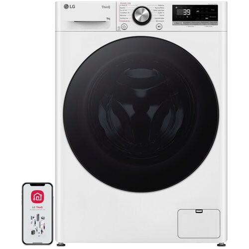 Pralka LG F4W9072YW KL.A 9kg 1200rpm SteamSpa TurboWash™360