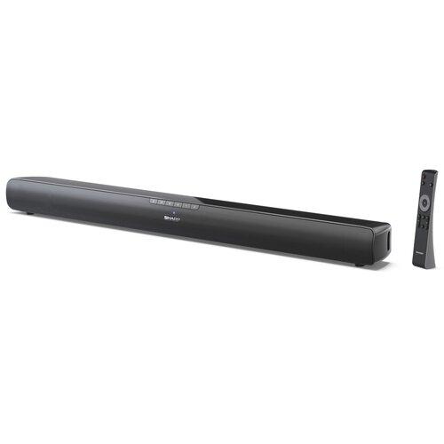 Soundbar SHARP HT-SB100 Czarny 2.0-kanałowy, HDMI CEC,Wejście optyczne,Bluetooth,Wbudowany Equalizer,Montaż na ścianie