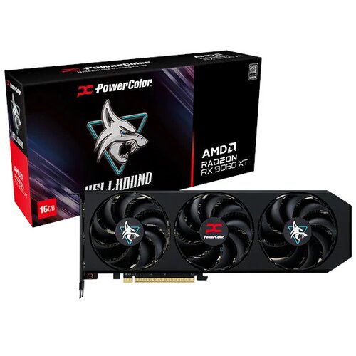 Karta graficzna POWERCOLOR Radeon RX 9060 XT Hellhound 16GB