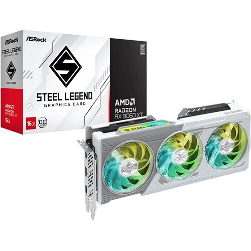 Karta graficzna ASROCK Radeon RX 9060 XT Steel Legend 16GB OC