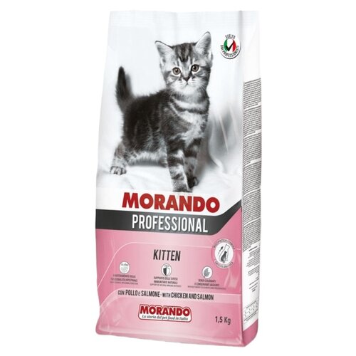Karma dla kota MORANDO Professional Kurczak z łososiem 1.5 kg