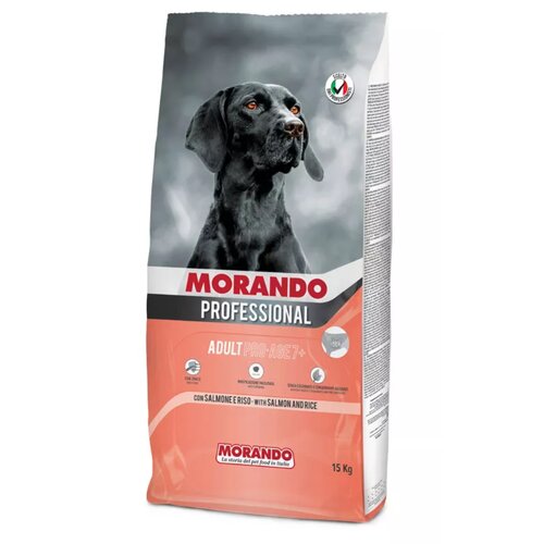 Karma dla psa MORANDO Adult Pro-Age 7+ Krokieciki z łososiem i ryżem 15 kg