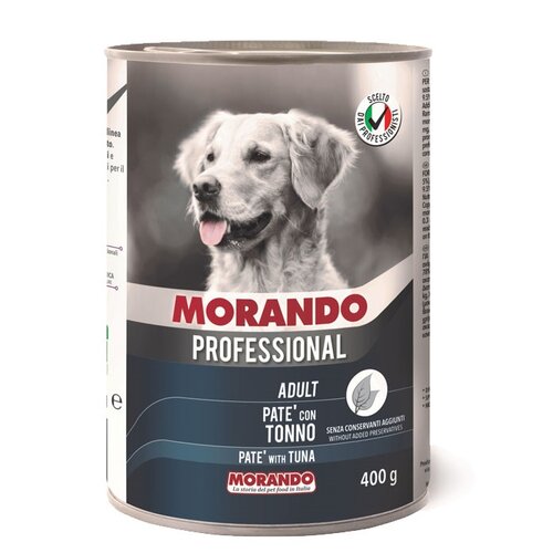 Karma dla psa MORANDO Professional Adult Pasztet Tuńczyk 400 g