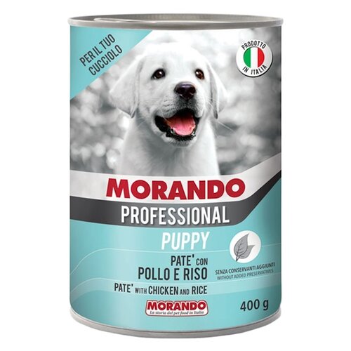 Karma dla psa MORANDO Professional Puppy Kurczak z ryżem 400 g
