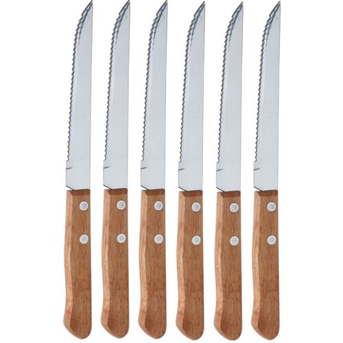 Noże do steków BBQ LINE 933918 (6 sztuk)