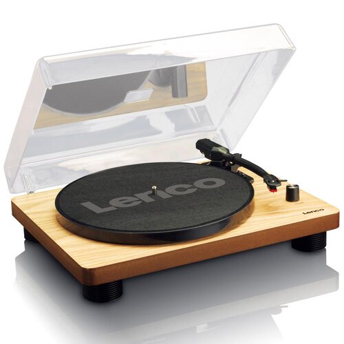 Gramofon LENCO LS-50WD Drewno, Manualny,Napęd paskowy,USB,Pokrywa w zestawie,Prędkość odtw. 33 1/3,45,78 obr./min