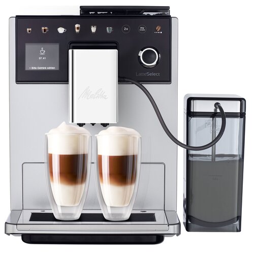 Ekspres MELITTA Latte Select F630-201 Srebrno-czarny