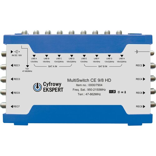 Multiswitch TECHNISAT 0000/7904 CE 9/8 HD