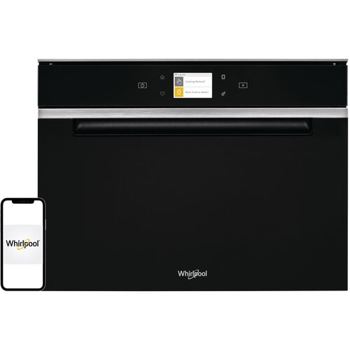 Piekarnik WHIRLPOOL W11I ME150 Elektryczny z mikrofalą Ciemny szary