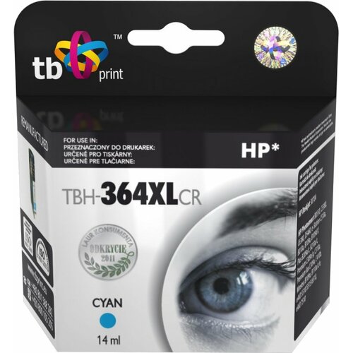 Tusz TB PRINT do HP 364 XL Błękitny 14 ml TBH-364XLCR