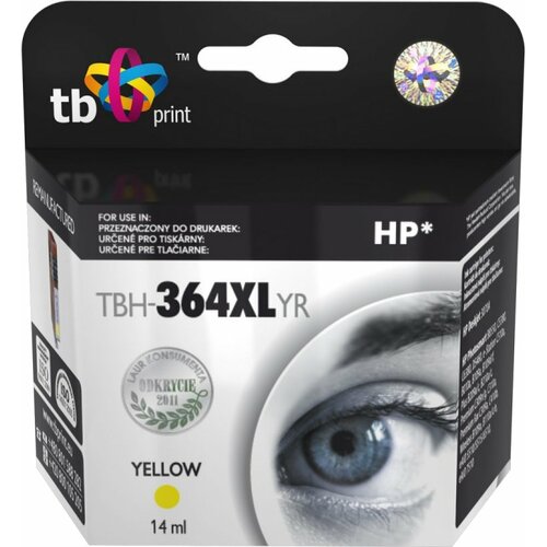Tusz TB PRINT do HP 364 XL Żółty 14 ml TBH-364XLYR