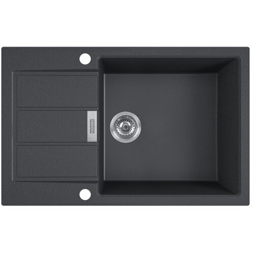 Zlewozmywak jednokomorowy z ociekaczem FRANKE Sirius 2.0 S2D 611-78 XL 143.0618.577 Onyx 50x78