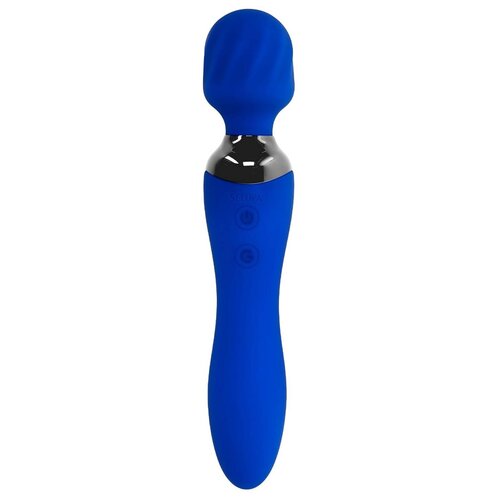 Masażer różdżka i wibrator EVOLVED 2w1 Selopa Blue Belle
